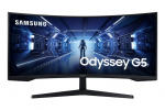 Monitorid Samsung  Curved Monitor  LC34G55TWWPXEN 34 ", VA, UWQHD, 3440 x 1440, 21:9, 1 ms, 250 cd/m&sup2;, Black, 165 Hz, HDMI ports quantity 1