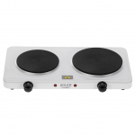 Elektriline ahi Adler Hot Plate | AD 6520 | Number of burners/cooking zones 2 | White | Electric