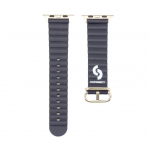 Rihm Connect Watch 42/44/45mm Marine leather Watch Strap Navy Blue