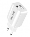 Adaptrid Dudao  EU wall charger 2x USB 5V / 2.4A White