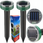 Teine toode iLike Gardenera Solar Ultrasonic Mole and Rodent Repeller 22.5x6.3cm Set of 2 pcs for Garden and Lawn