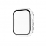 Rihm fixed | Pure protective case with tempered glass for Apple Watch 10 42mm | Clear
