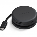 Muu arvutitarvik Satechi  Adapter HUB 7in1 USB C Satechi Multiport ST-POTG7C midnight black