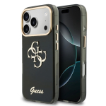 Tagakaaned Guess Apple iPhone 18 Pro HC MagSafe IML 4G Script Metal Black