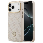 Tagakaaned Guess  Guess 4G Strass Logo MagSafe Case for iPhone 18 Pro Max / 17 Pro Max - pink