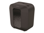 Kontoritarbed Fellowes Powershred LX25 Black, 11.5 L, Credit cards shredding, Cross-Cut Shredder, Paper handling standard/output 6 sheets per pass, Warranty 24 month(s)