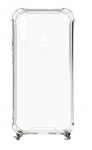 Tagakaaned Evelatus Huawei P30 Lite Silicone Transparent with Necklace TPU Strap Gold