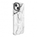 Tagakaaned Evelatus Apple iPhone 15 PC+TPU With MagSafe Customized Print Marble White