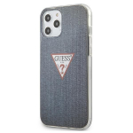 Tagakaaned Guess  Guess GUHCP12LPCUJULDB iPhone 12 Pro Max 6.7" navy/dark blue hardcase Jeans Collection