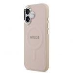 Tagakaaned Guess Apple iPhone 17 PU Saffiano MagSafe Case Pink