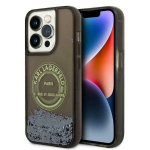 Tagakaaned Karl Lagerfeld  Karl Lagerfeld Liquid Glitter RSG case for iPhone 14 Pro - black