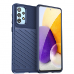 Tagakaaned Hurtel  Thunder Case flexible armored cover for Samsung Galaxy A73 blue