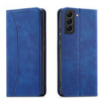 Tagakaaned Hurtel - Magnet Fancy Case for Samsung Galaxy S23+ flip cover wallet stand blue