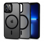 Tagakaaned Tech-Protect  Tech-Protect MagMat MagSafe Case for iPhone 12 / 12 Pro - Matte Black