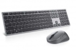 Arvuti klaviatuur Dell Premier Multi-Device Keyboard and Mouse  KM7321W Wireless, Batteries included, US, Titan grey
