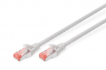 &Uuml;leminek Digitus CAT 6 S/FTP | Patch cord | Length 1 m | Grey