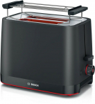 R&ouml;ster Bosch  Compact Toaster | TAT3M123 MyMoment | Power 950 W | Number of slots 2 | Housing material Plastic | Black