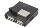 Juhtmevabad k&otilde;rvaklapid Digitus  USB 2.0 Hub, 4-Port | DA-70217