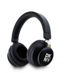 Juhtmevabad k&otilde;rvaklapid DKNY  PU Leather Stack Logo Wireless Headphone Black