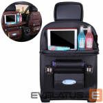 Autotarvikud Hurtel  Car Seat Organizer black Black