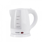 Veekeetja Mesko Kettle MS 1276 Standard, Plastic, White, 1600 W, 360&deg; rotational base, 1 L