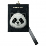 V&auml;line aku Nimmy  NIMMY card wallet BIG EYED PET 2.0 Panda black