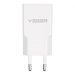 Adaptrid Veger Phone charger VEGER USB A + USB C QC PD 30W 30W1A1C white