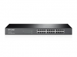 Server &ndash; muud tarvikud TP-Link 24-Port Gigabit Rackmount Switch TL-SG1024 10/100/1000 Mbps (RJ-45), Unmanaged, Rackmountable, Ethernet LAN (RJ-45) ports 24