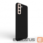 Tagakaaned Evelatus Samsung Galaxy S22 Premium Magnetic Soft Touch Silicone Case Black