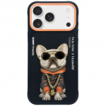 Muud kaubad Nimmy  Nimmy Glasses Cool Dog iPhone 17 Case - Black