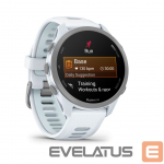 Nutikell Garmin Forerunner 170 Music, Whitestone with Whitestone/Cloud Blue Band