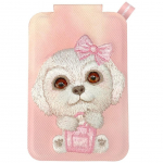 Muud kaubad Nimmy Nimmy New Big-Eye Cute Pets 2.0 Dog Magnetic Wallet with Phone Stand - Pink