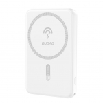V&auml;line aku Dudao Dudao K14S Magnetic Power Bank 20W 5000mAh 1x USB-A 1x USB-C - White