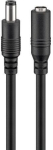 Kaabel Goobay  Goobay Lidzstravas pagarinajuma kabelis  5 m 5 5x2 1 mm melns 2x0 5 mm max 24 VDC 120 W