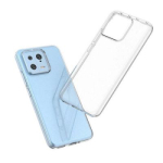 Tagakaaned fusion  Fusion Ultra Back Case 1 mm silikona aizsargapvalks Xiaomi Redmi 12C  Redmi 11a caurspīdīgs