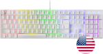 Arvuti klaviatuur iLike  Mars Gaming MK422WRUS Spēļu Mehāniska Tastatūra RGB / Red Switch / US