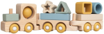 Teine toode iLike  Jaunums! Baby's only koka rotaļu vilciens  10+  Swirl BO-860.852.810.50
