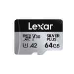 Andmekandjad Lexar  Lexar Professional SILVER PLUS microSDXC UHS-I Card 64 GB