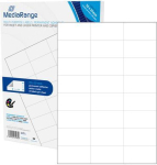 Kontoritarbed MEDIARANGE  Etiketten MediaRange weis 70x37mm 1200 Stuck
