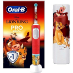 Juuksehooldus Oral-B  Oral-B Electric Toothbrush  Pro Kids 3+ Lion King  Rechargeable  For kids  Number of brush heads included 1  Number of teeth brushing m