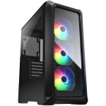 Arvuti korpus iLike  Cougar I Archon 2 RGB Black I 385CC50.0003 I Case I Mini tower / 3 ARGB fans /TG transparent side window / Black