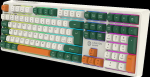 Arvuti klaviatuur Canyon CANYON keyboard Shadder GKW-11 Mech RGB UK/US Wireless White
