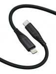 Kaabel swissten  Swissten Soft Silicone USB-C - Lightning 30W Datu un Uzlādes vads 0.4m (8595217487703)