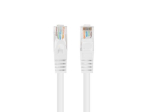 Kaabel Lanberg Patchcord CAT.6 UTP 0.5M white fluke passed 10-pack | PCU6-20CC-0050-W