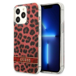 Tagakaaned Guess  Guess GUHCP13LHSLEOR iPhone 13 Pro / 13 6.1" red/red hardcase Leopard