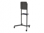 Teleri kinnitus NEOMOUNTS NS-M1250BLACK TV trolley - 37-70" - max 70 kg - VESA 200x200-600x400 - 90&deg; rotatable - incl. hardware shelf - black