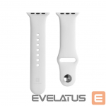 Rihm Evelatus Apple Watch 42/44/45mm Silicone Loop Watch Straps (140mm M/L) White