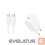 Adaptrid Joyroom  z kablem USB-C \ White