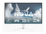 Monitorid AROZZI  | Nova | 27 " | IPS | QHD | 16:9 | 180 Hz | 1 ms | 2560 x 1440 pixels | 350 cd/m&sup2; | HDMI ports quantity 2 | White