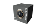 Nutikell Garmin Fenix 9 Pro &ndash; inReach, 43mm Autumn Gold Titanium with Cream/French Grey Silicone Band